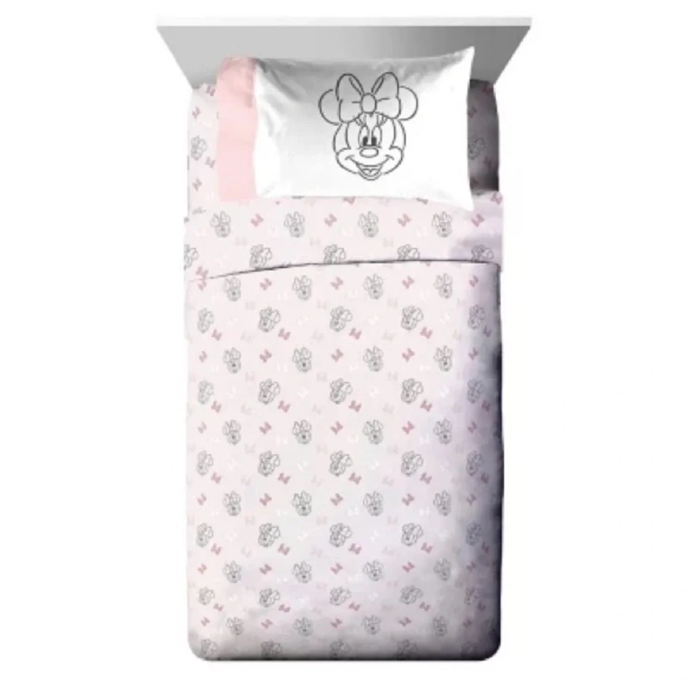 Minnie Mouse Licensed Kids 5-Piece Bed-in-a-Bag